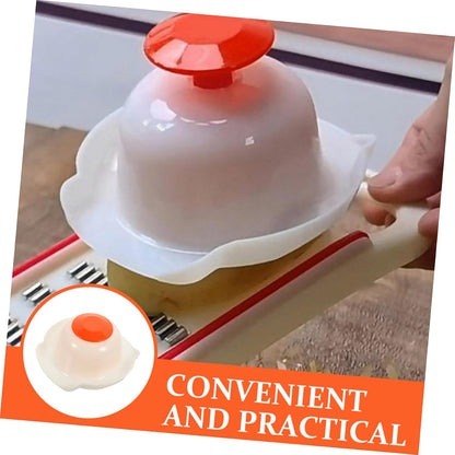 HEALLILY Cutting Vegetable Guard Slicer Finger Protector Food Slicer Holder Grater Holder Kitchen Tool Safety for Cooking