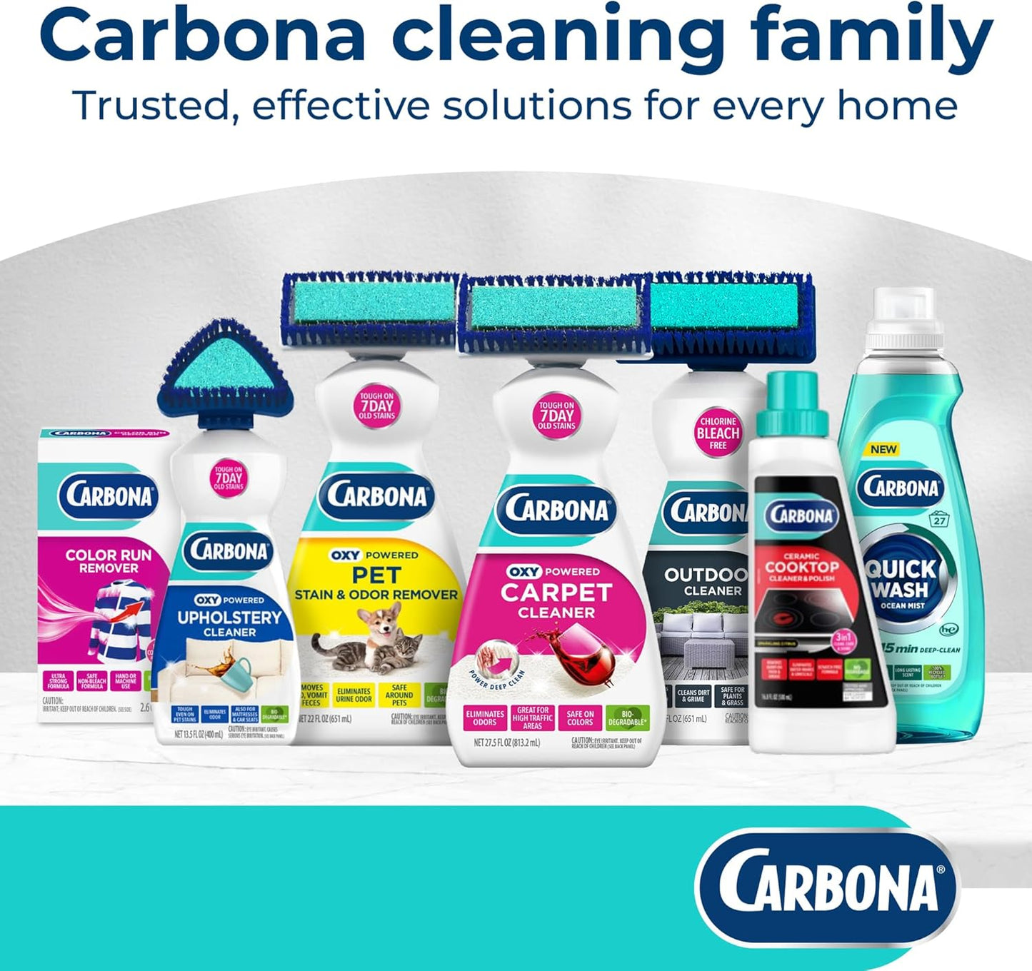 Carbona Oven Rack & Grill Cleaner Kit, Includes Bag & Gloves, Eliminates Thick Grease, Grime & Baked-On Food, Unscented Formula, No Scrubbing Required