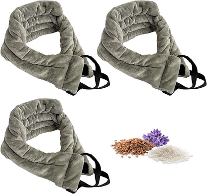 Versatile Heated Neck Wrap Microwavable - Neck Warmer Microwave Heating Pad for Shoulders, Sore Muscles - 22 Inches - 1 Pack