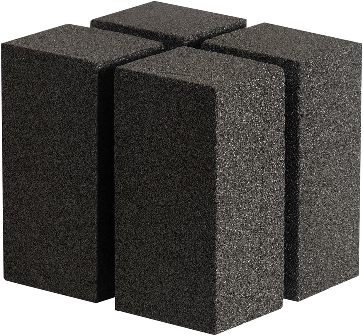 4 Pack Grill Cleaner Brick for Outdoor&Restaurant. Heavy Duty Grill Cleaning Brick. Pumice Stone Cleaner Tool Grill Brick for Cleaning Flat Top Grills Griddles Effectively Without Harsh Chemicals