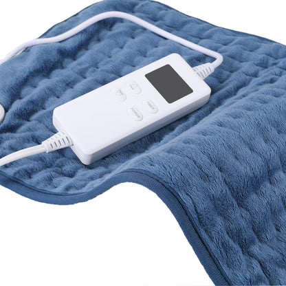 NBKLS Heating Pads for Back Neck Shoulder Pain, Electric Heating Pad Auto Shut Off, Fast Heat, Large Heating Pad Christmas Gift for Women Men, Birthday Gifts for Mom Dad (Blue)