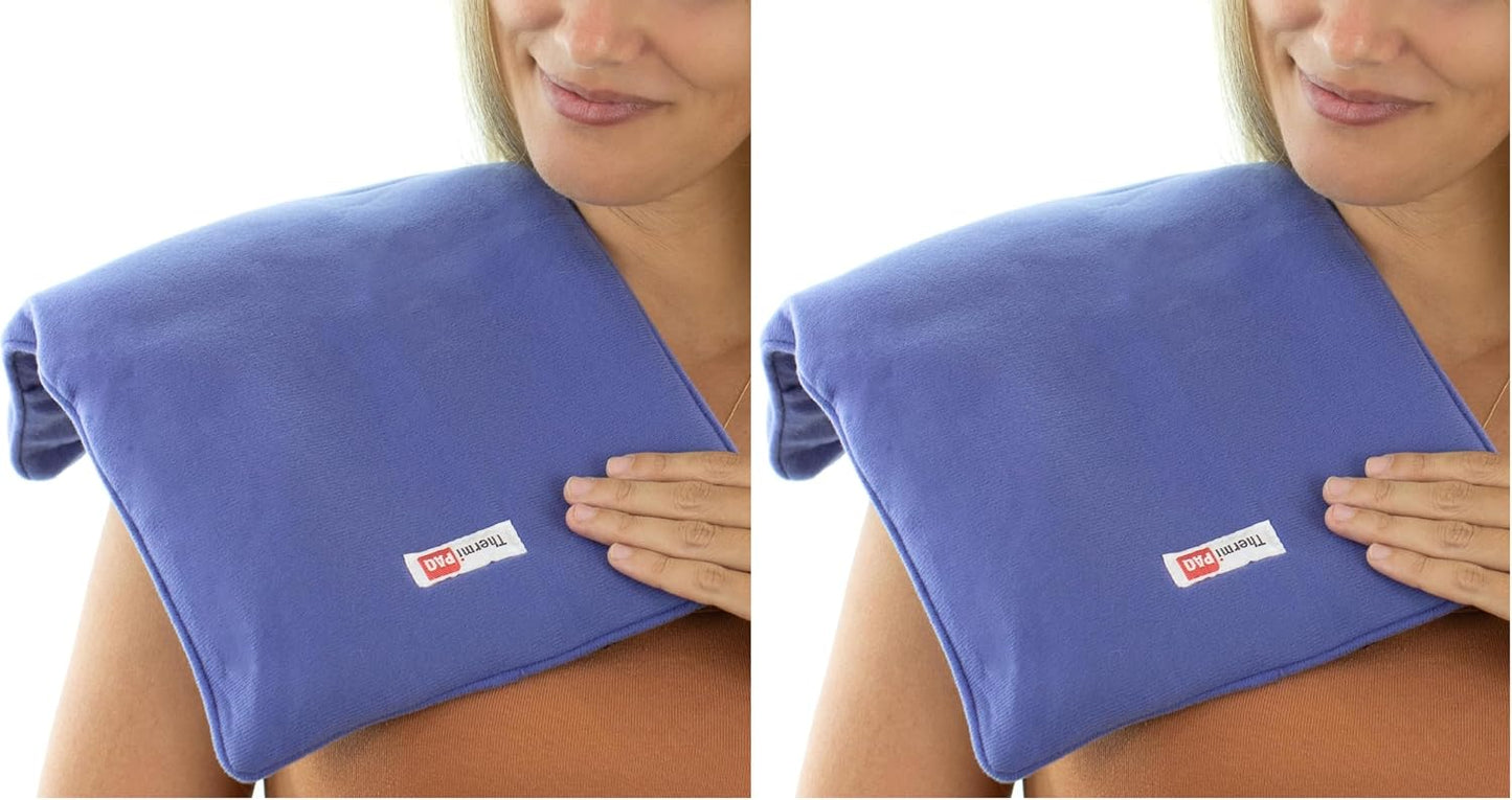 ThermiPaq Reusable Ice Pack and Hot Cold Pack For Injuries - Shoulder, Elbow, Ankles, Back and Knee Ice Pack, X-Large, 9.5 inches x 16 inches, Microwave Heating Pad