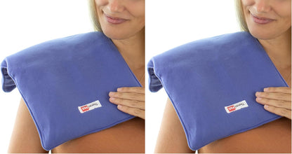 ThermiPaq Reusable Ice Pack and Hot Cold Pack For Injuries - Shoulder, Elbow, Ankles, Back and Knee Ice Pack, X-Large, 9.5 inches x 16 inches, Microwave Heating Pad
