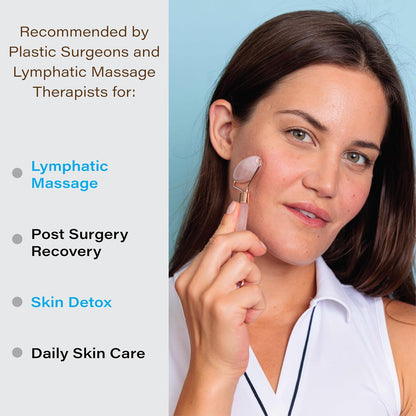 Lymphatic Drainage Massager, Fibro Roller Ball for Post Surgery Recovery | Handheld massager for post-surgery recovery after liposuction, 360 lipo, tummy tuck and BBL