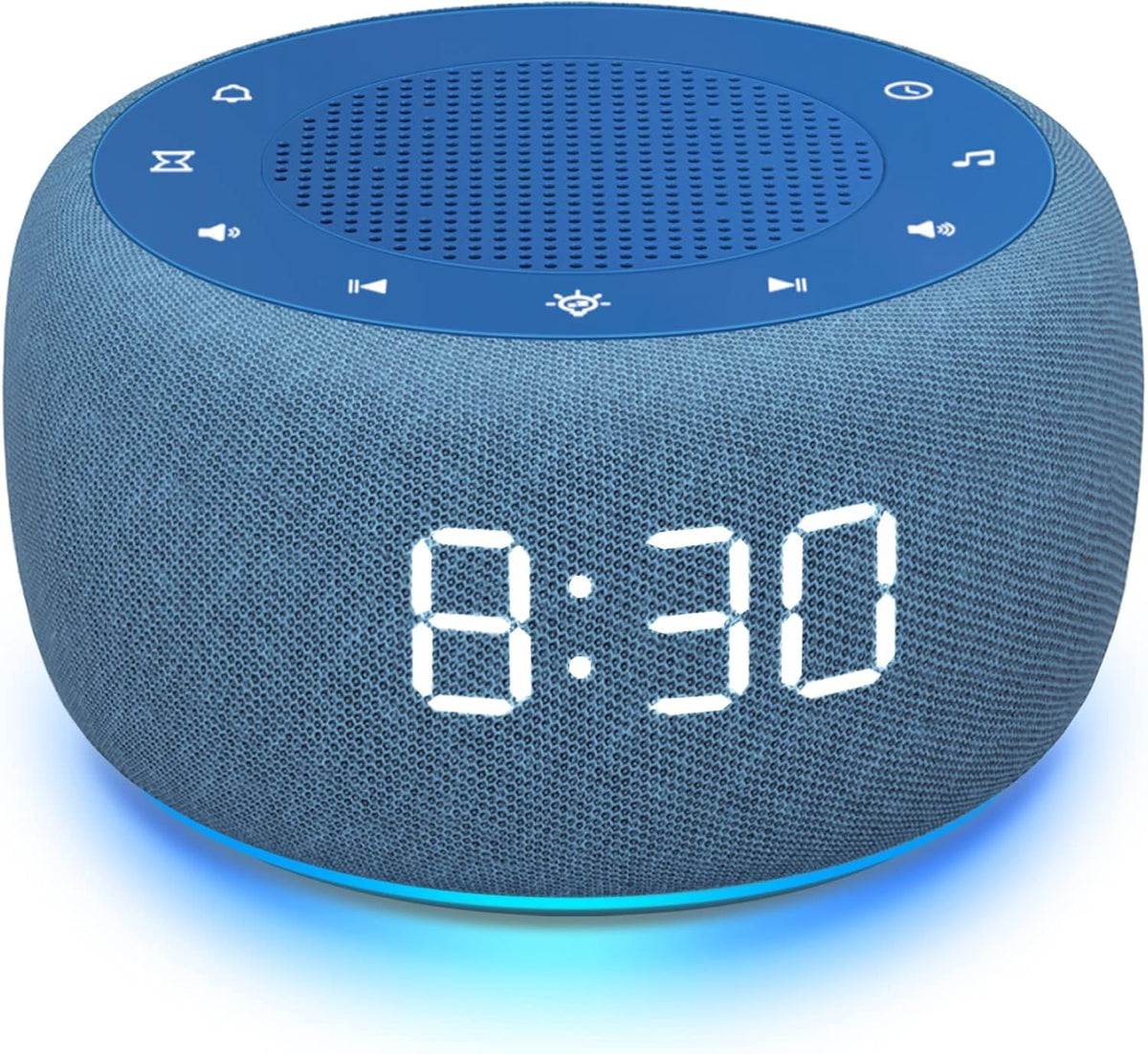 Buffbee Pro 2nd Gen| Sound Machine, Alarm Clock with Bluetooth Speaker