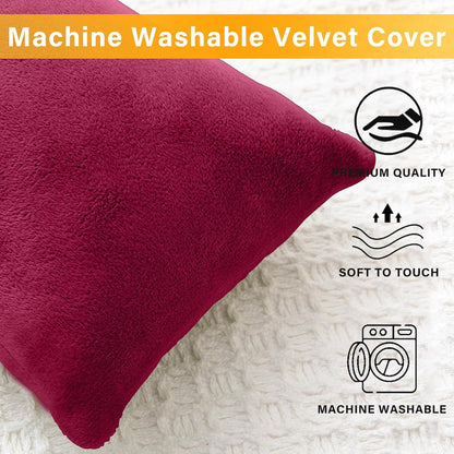 1 MIDDLE ONE 2 Pack Small Pillow, Memory Foam Mini Pillow 11 X 7 Inches for Travel, Sleeping, Nap and Neck, Knee, Lumbar Support, Tiny Cushion for Pet, Dogs (Grey)