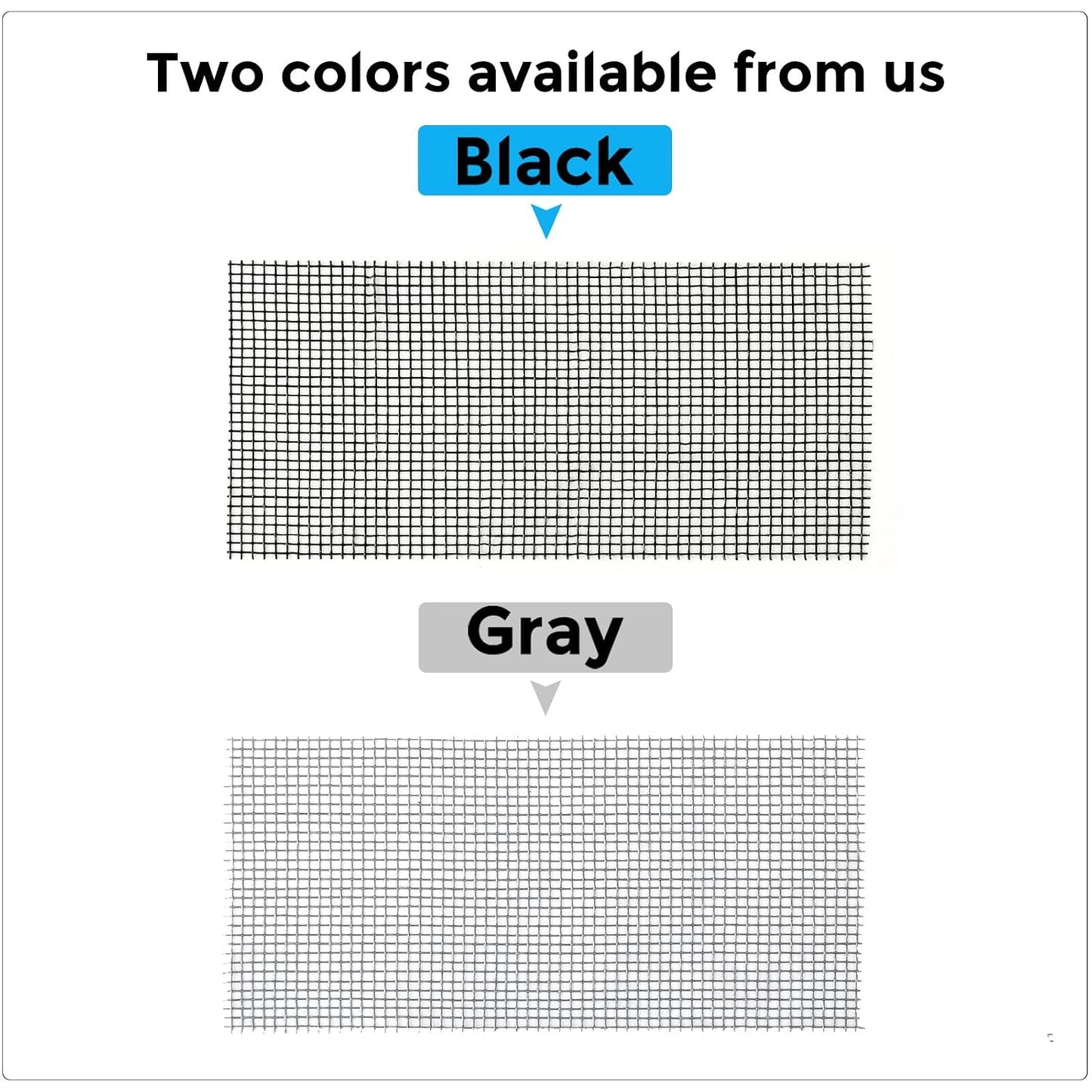 Secopad 2" x 180" (15FT) Screen Repair Tape, Screen Repair Kit, Black | Window Screen Patch, Quick Repair, Strong Adhesive, Easy to Use, For Mesh Window & Door, Cuttable Fiberglass, No Tools Needed