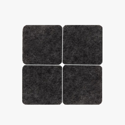 SoftTouch 1.5" Round Reusable Felt Furniture Sliders for Hard Surfaces, Noise-Reducing Adhesive Furniture Moving Pads for Beds, Sofas, Dressers, Set of 24, Beige