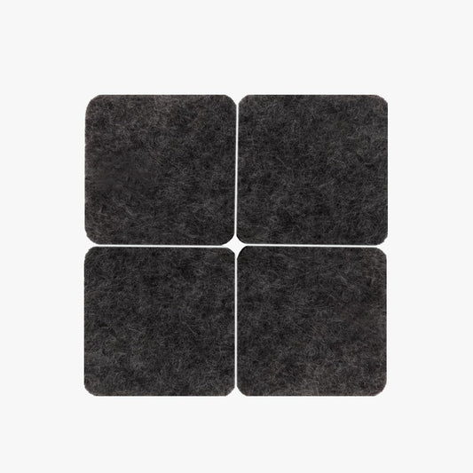SoftTouch 1.5" Round Reusable Felt Furniture Sliders for Hard Surfaces, Noise-Reducing Adhesive Furniture Moving Pads for Beds, Sofas, Dressers, Set of 24, Beige