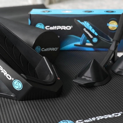 CALFPRO Slant Board for Calf Stretching - Deep Calf Stretcher for Plantar Fasciitis & Achilles Tendonitis, Feet Mobility & Heel Pain Relief, Incline Wedge for Strained Ankle - Foot Rocker Replacement