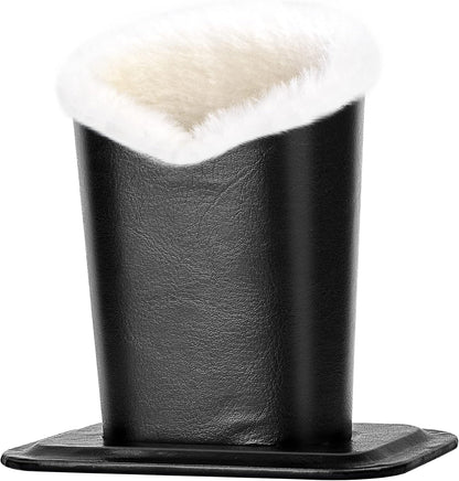 Plush Fluffy Lined Anti-scratch Eyeglasses Holder Protective Glasses Stand Case