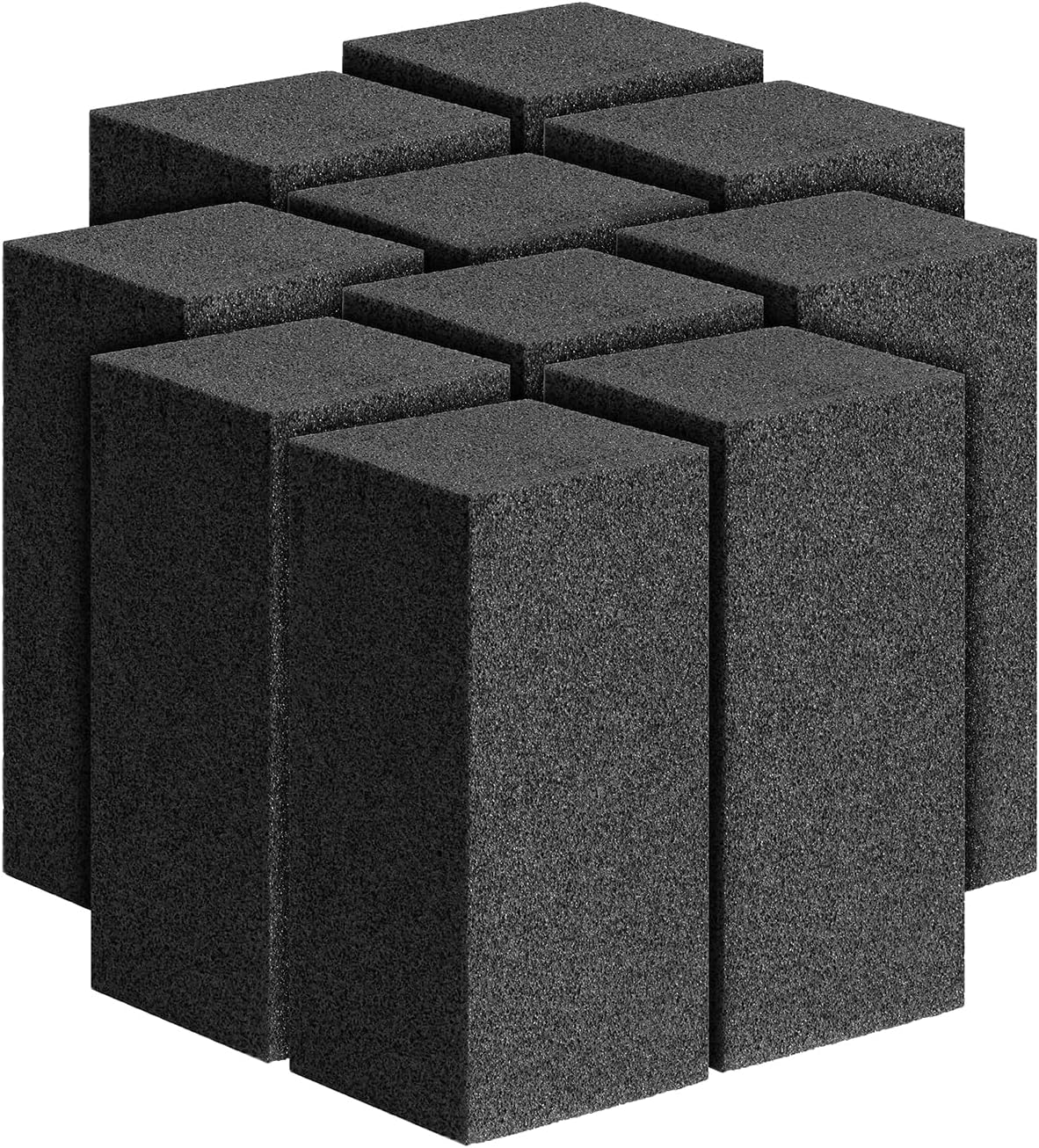 4 Pack Grill Cleaner Brick for Outdoor&Restaurant. Heavy Duty Grill Cleaning Brick. Pumice Stone Cleaner Tool Grill Brick for Cleaning Flat Top Grills Griddles Effectively Without Harsh Chemicals