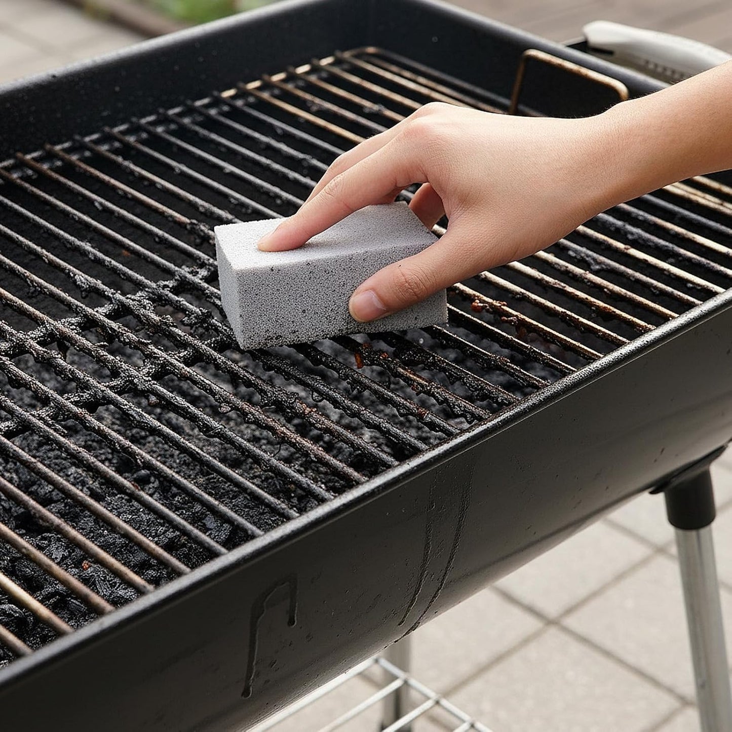 8 Pack Grill Brick Griddle Stone Pumice Cleaning Block | Commercial grade cleaner for oven, stove, BBQ grill, cookers, frying pans, racks and flat tops