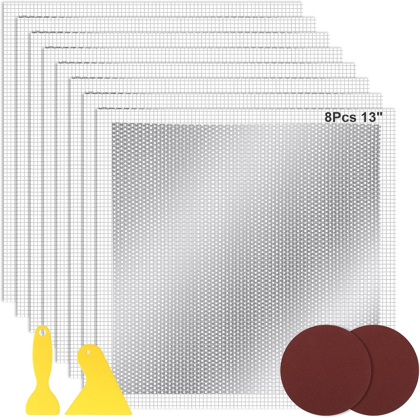 Drywall Repair Kit 13" Drywall Patch Kit Large Hole 8Pcs Wall Patch Repair