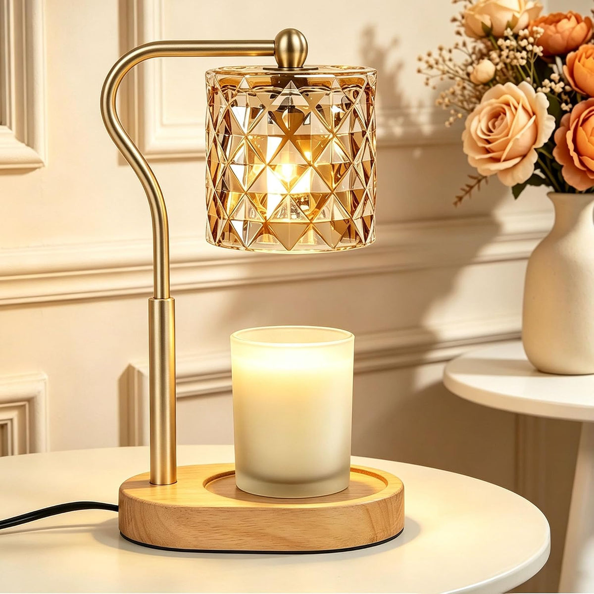 Candle Warmer Lamp with Timer Dimmable Home Decor Birthday Gifts for Women