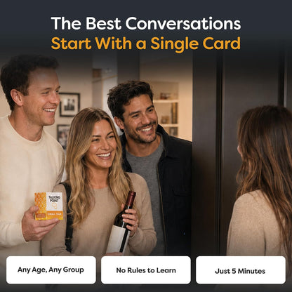 200 Fun Icebreaker Cards, Easy Small Talk Conversation Starters for Adults