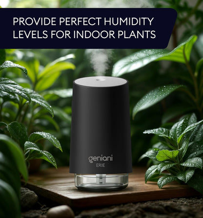 GENIANI Cool Mist Air Humidifiers for Bedroom, Plants, and Large Rooms - Quiet Humidifiers for Baby Room with Auto Shut Off & Night Light (3.9L, White)