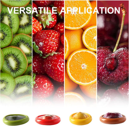 Set of 4 Fresh Food Containers, Fresh Pod, Reusable Silicone Storage Pods for Avocado, Onions, Tomatoes, Garlic – Anti-Oxidation for Fridge, Send Goods from Local Warehouse