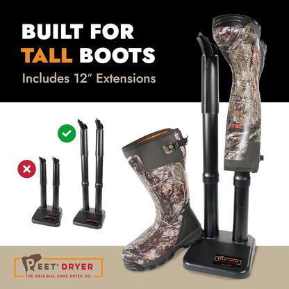 PEET, Original Dryer, Electric Shoe Dryer, Work Boots, Outdoor Gear, Athletic Gear, Silent,Energy-Efficient, Made in USA