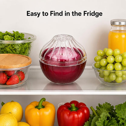 Avocado Keeper Saver Avocado Storage Containers With Lid | Onion Avocado Tomato Saver Fruit vegetable Holder Storage (Avocado Holder)