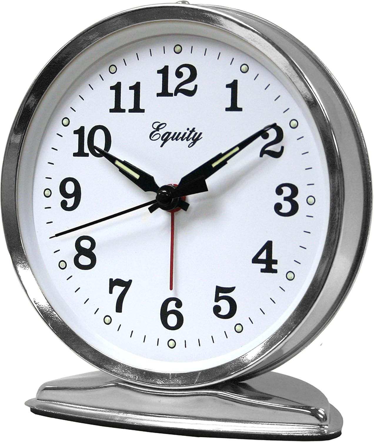Equity 24014 Wind-Up Loud Bell Metal Alarm Clock Pack of 1
