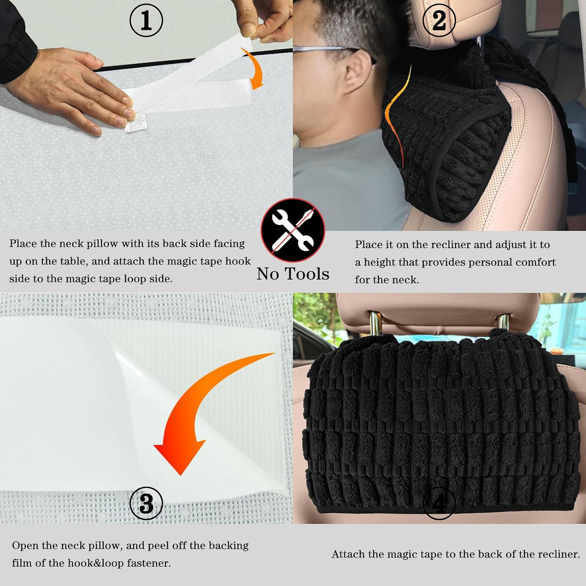 Memory Foam Recliner Neck Pillow.