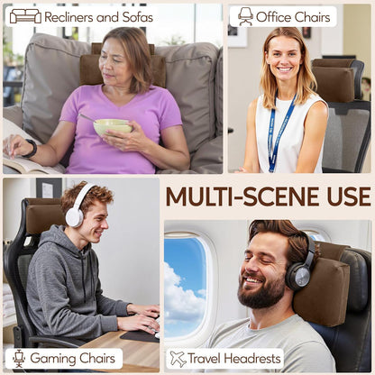 Neck Pillow for Recliner Chair, Adjustable Recliner Pillow for Headrest