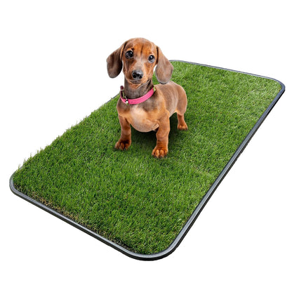 Ottomanson 15" x 30" Multi-Purpose Boot Tray – Waterproof Shoe & Pet Feeding Spill Tray, Litter Box & Pee Pad Holder, Painting & Planting Mat, 1.2" Raised Edge Floor Protection