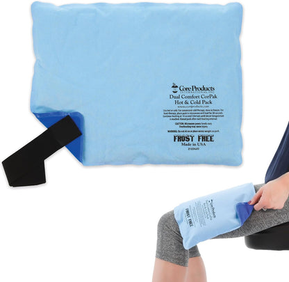 Reusable Hot & Cold Therapy Pack for Knee, Back, Shoulder & Ankle Pain (Cervical - 6 x 20 inch)