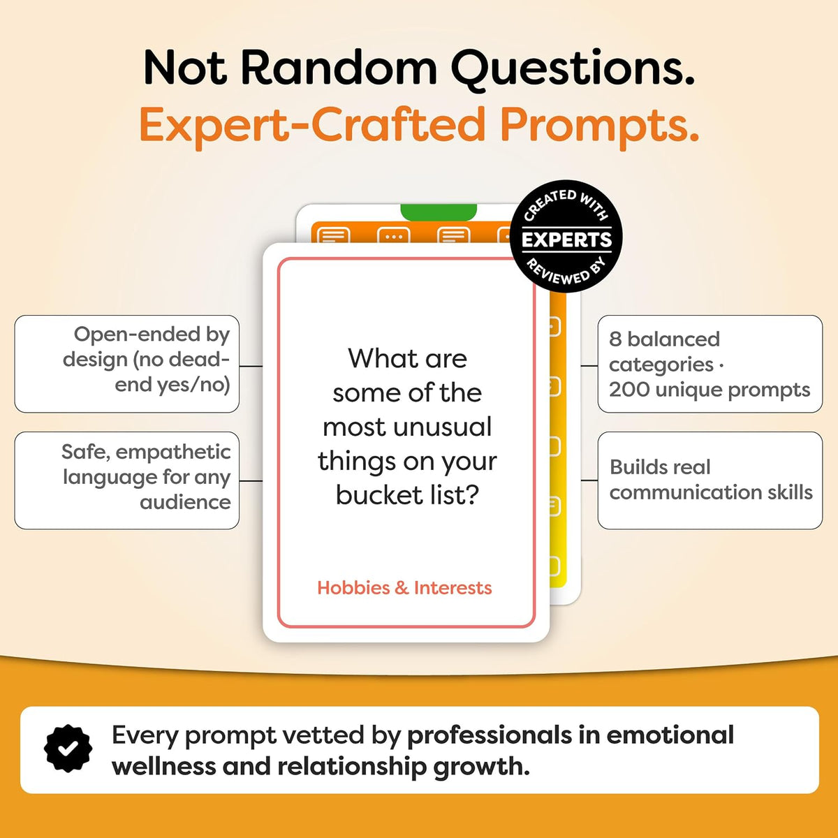 200 Fun Icebreaker Cards, Easy Small Talk Conversation Starters for Adults