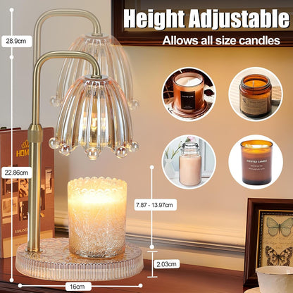 Candle Warmer Lamp with Timer,Birthday Gifts for Women