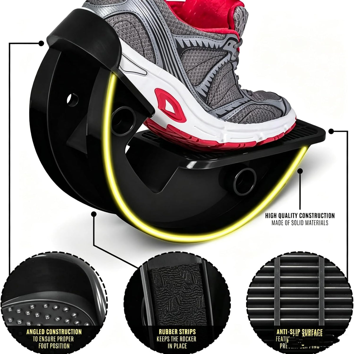 1 pc Foot Rocker, Foot and Calf Stretching,Increased Flexibility & Strength