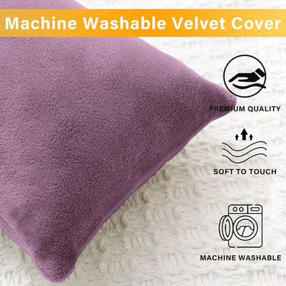 1 MIDDLE ONE 2 Pack Small Pillow, Memory Foam Mini Pillow 11 X 7 Inches for Travel, Sleeping, Nap and Neck, Knee, Lumbar Support, Tiny Cushion for Pet, Dogs (Grey)