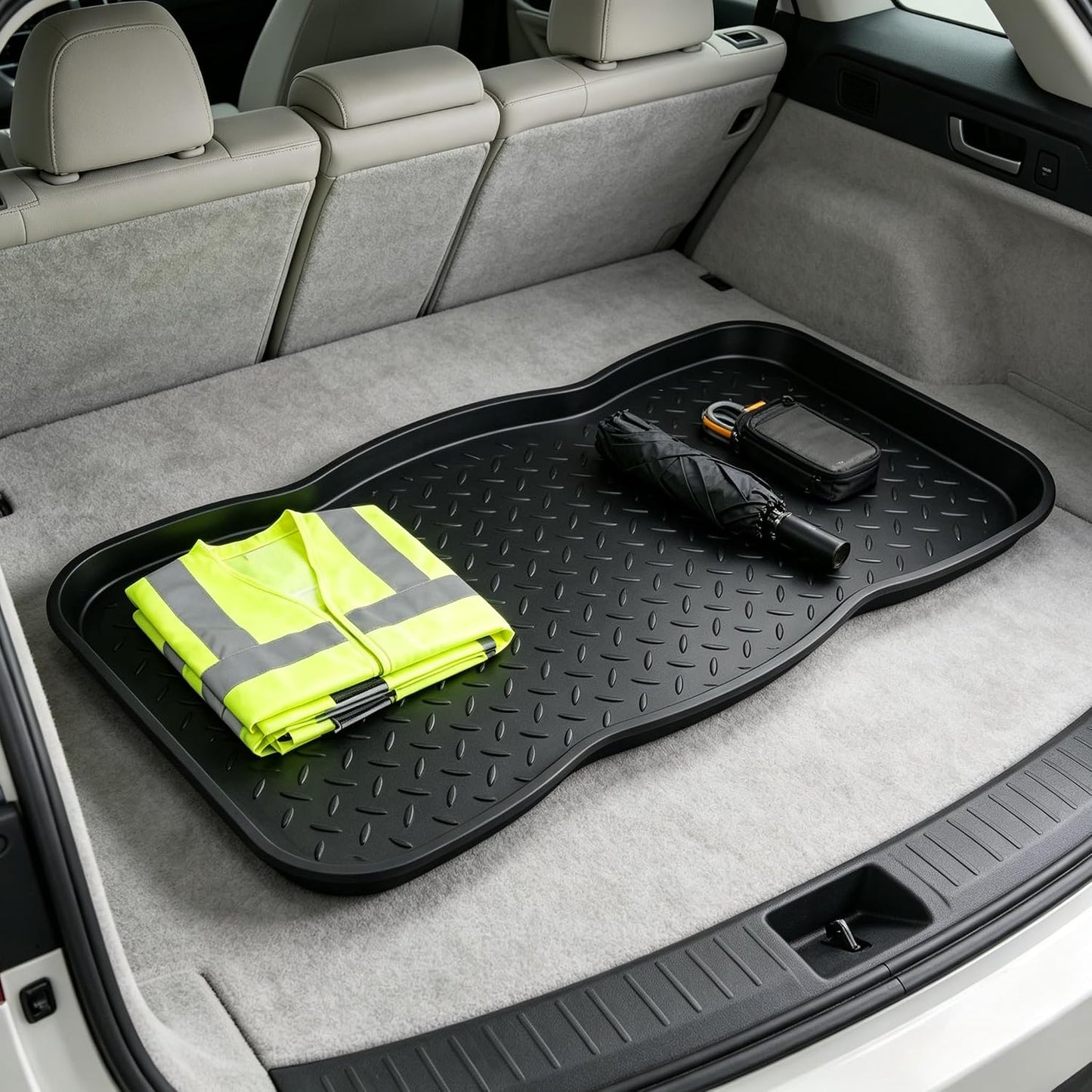 Boot Trays, Waterproof Shoe Mats for Entryway Indoor | Multi-Purpose Trays for Boots, Shoes, Garden, 28×14.5 Inch