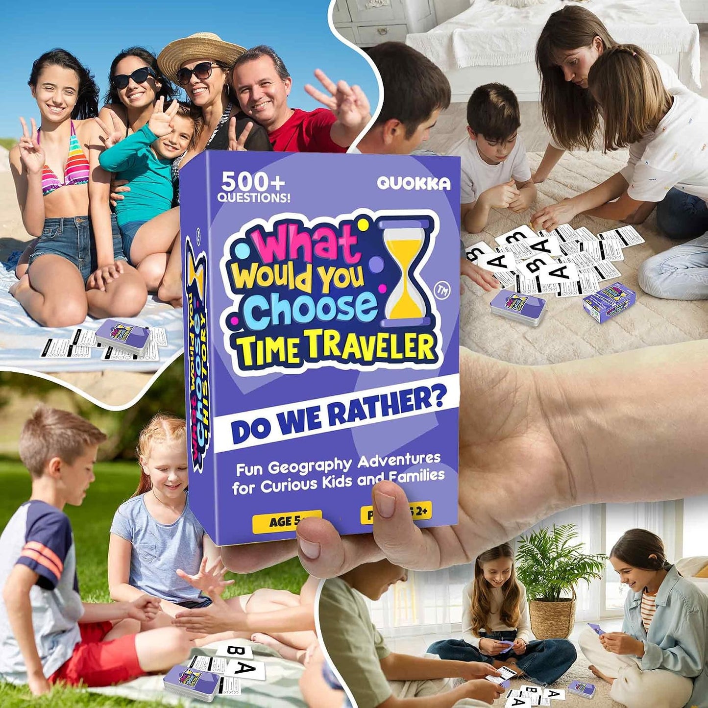 Active Movement Game for Kids Ages 4–8 - Educational Card Game | Animal-Themed Card Set with 50 Movement Tasks for Indoor and Outdoor Brain Breaks, Home and Classroom Activities