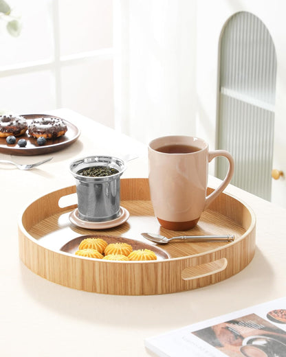 MALACASA Ceramic Tea Mug with Lid and Stainless Steel Infuser, 18 oz Large Tea Cup for Loose Leaf Tea, Heat-Resistant, Microwave & Dishwasher Safe, Speckled Glaze Coffee & Tea Brewer Mug, Khaki Brown