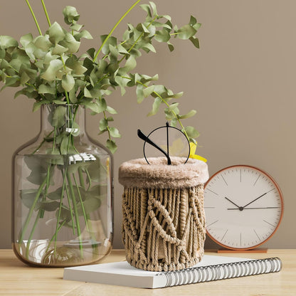 HOSROOME Glasses Holder for Nightstand Boho Decor Eyeglass Holder | for Office Desk Organizer Bedroom Home Decor