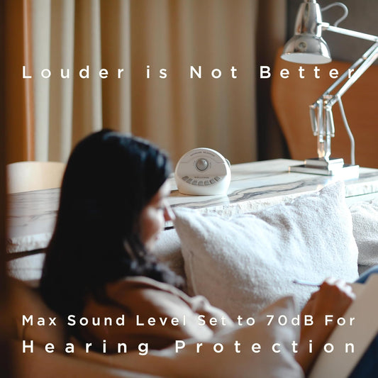 WELLCARE - Naturcare Sound Relaxation: 7 Nature Sound Machine with White Noise, Sleep Aid for Babies and Adults, Stepless Volume, Timer, Adapter Powered (Included) or Battery Operated (Not Included)