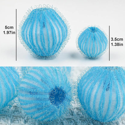 20Pcs Pet Hair Remover for Laundry, 1.4 inch Mini Ball Lint Traps | Effective Dryer Ball for Cat Dog Pet Hair in Clothes,Sheets,Towels, Lint Catcher for washing Machine Without Damaging Fabrics