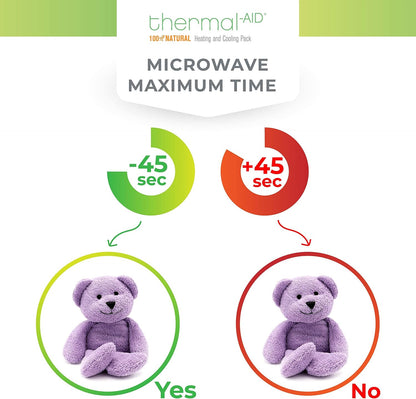Thermal-Aid® (Olli The Koala) – Washable Heating Pad & Ice Pack – Plush Hot/Cold Pack with Natural Corn Filling – Reusable Comfort