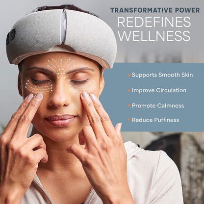 Lifepro Oculax Portable Eye Massager with Heat and Vibration