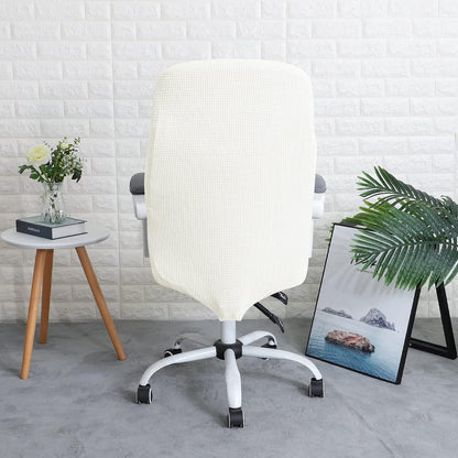 FORCHEER Office Chair Armrest Cover with Zipper 15inch Stretchable Water Resistant Computer Office Chair Arm Rest Slipcover for Desk Chairs Arm 2Pack-Army Green