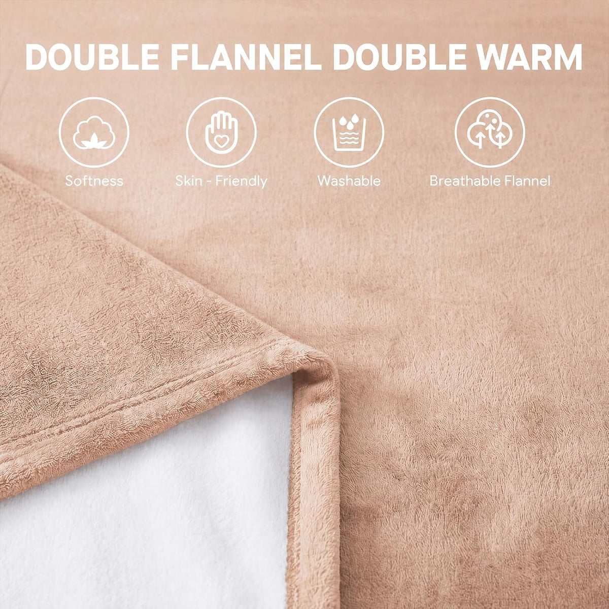 Sealy Electric Blanket Throw 50×60, Flannel to Sherpa, Charcoal