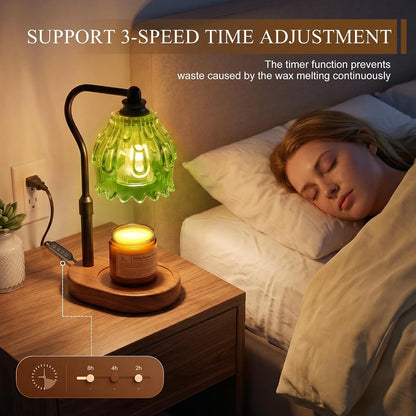Candle Warmer Lamp with Timer and Wireless Remote Control