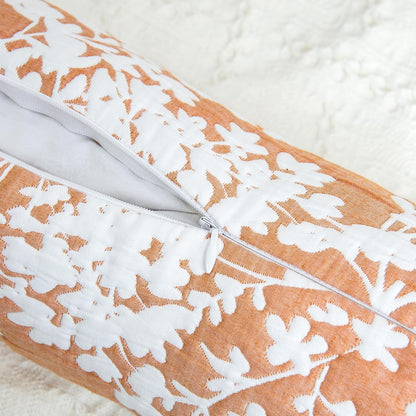 Buckwheat Neck Support Pillow Cervical Neck Cylinder Bolster Pillow,Buckwheat Hulls Adjustable Roll Pillow,Neck Pain Relief for Back and Side Sleepers Round Pillows for Lunch Break beige, 6*15 inch