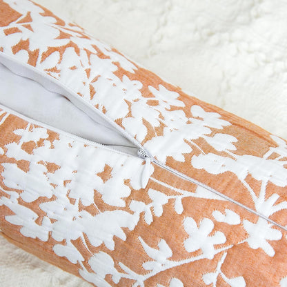 Buckwheat Neck Support Pillow Cervical Neck Cylinder Bolster Pillow,Buckwheat Hulls Adjustable Roll Pillow,Neck Pain Relief for Back and Side Sleepers Round Pillows for Lunch Break beige, 6*15 inch