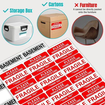 Kingtac 500pcs Food Freezer Labels, 1 x 3 Inch Removable for Food Containers, Mason Jar, No Residue Food Storage Labels Perfect for Kitchen Cannot be Torn