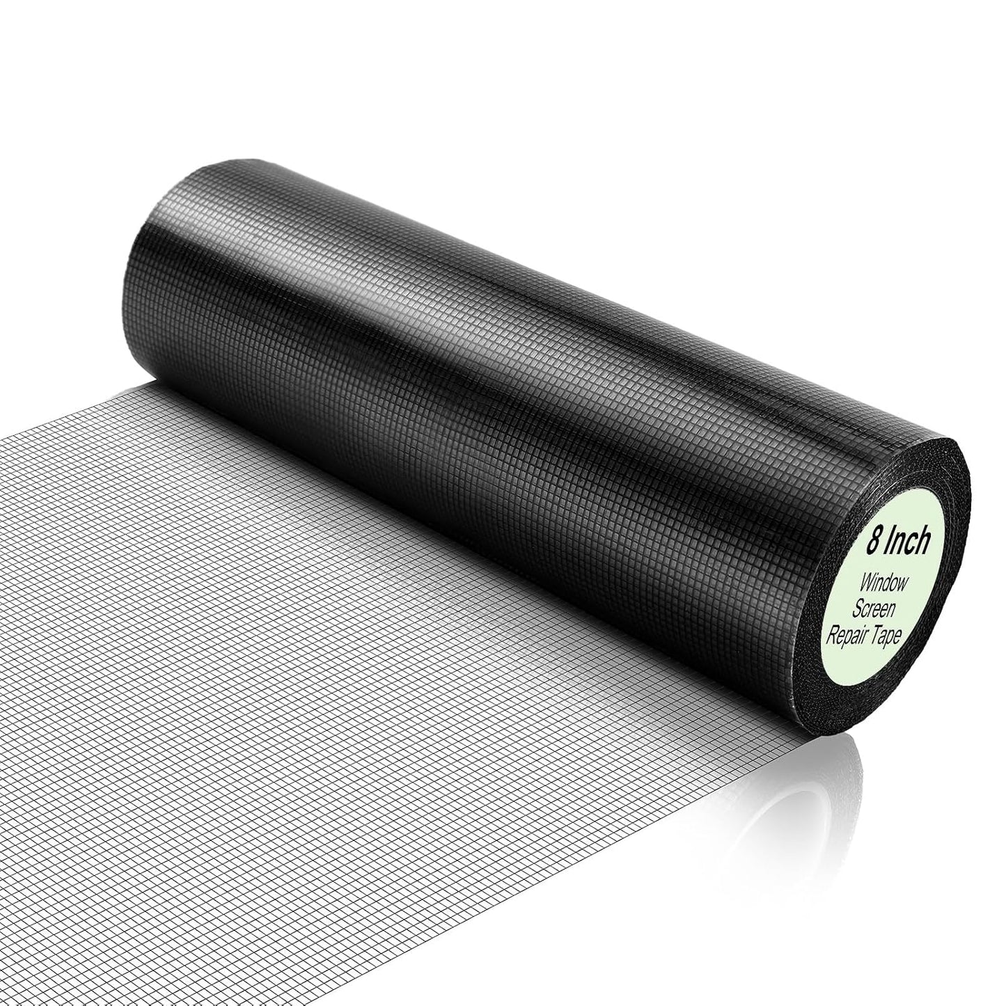 CroBlissful 5 Inch X 20 ft Extra Wide Window Screen Tape Mesh Repair, Gray | Strong Adhesive, Waterproof Fiberglass, Screen Repair Kit Patch, for Window Door Tears Holes