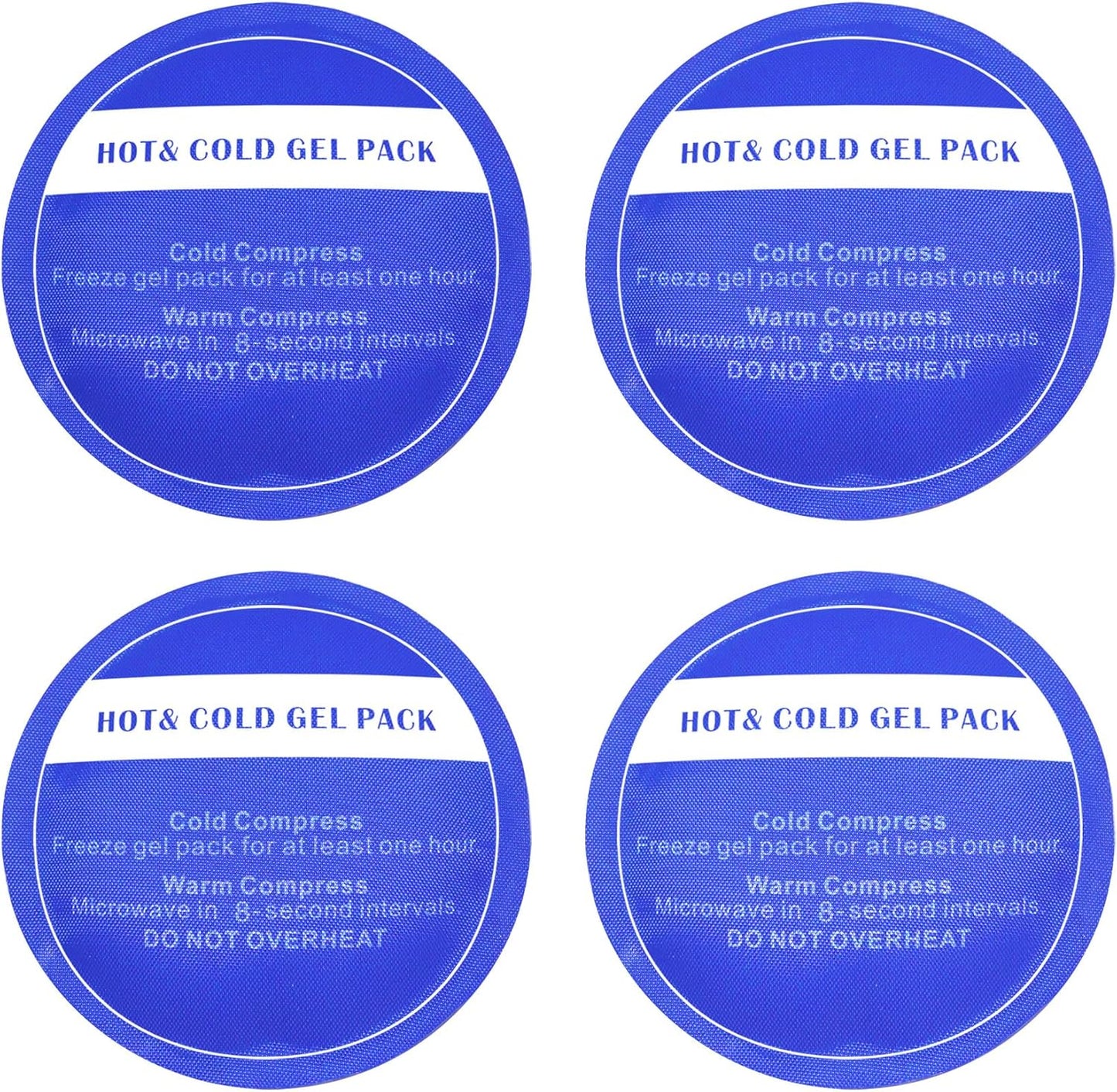 Ice Eye Patches for Puffy Eyes, Cooling Medical Eye Patch Pad Gel Pack Cover Eyepatch Cold Hot Therapy Eye Bags Dark Circles After Surgery Adult Kid (2PCS)
