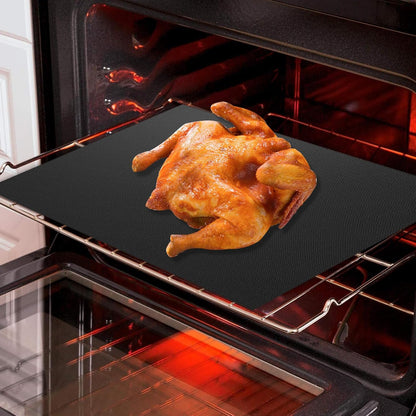 Reusable Air Fryer Liners for Breville Smart Oven Air Fryer Pro BOV900BSS, Ninja Foodi, Non-Stick, 3x Liners + 3x Mesh